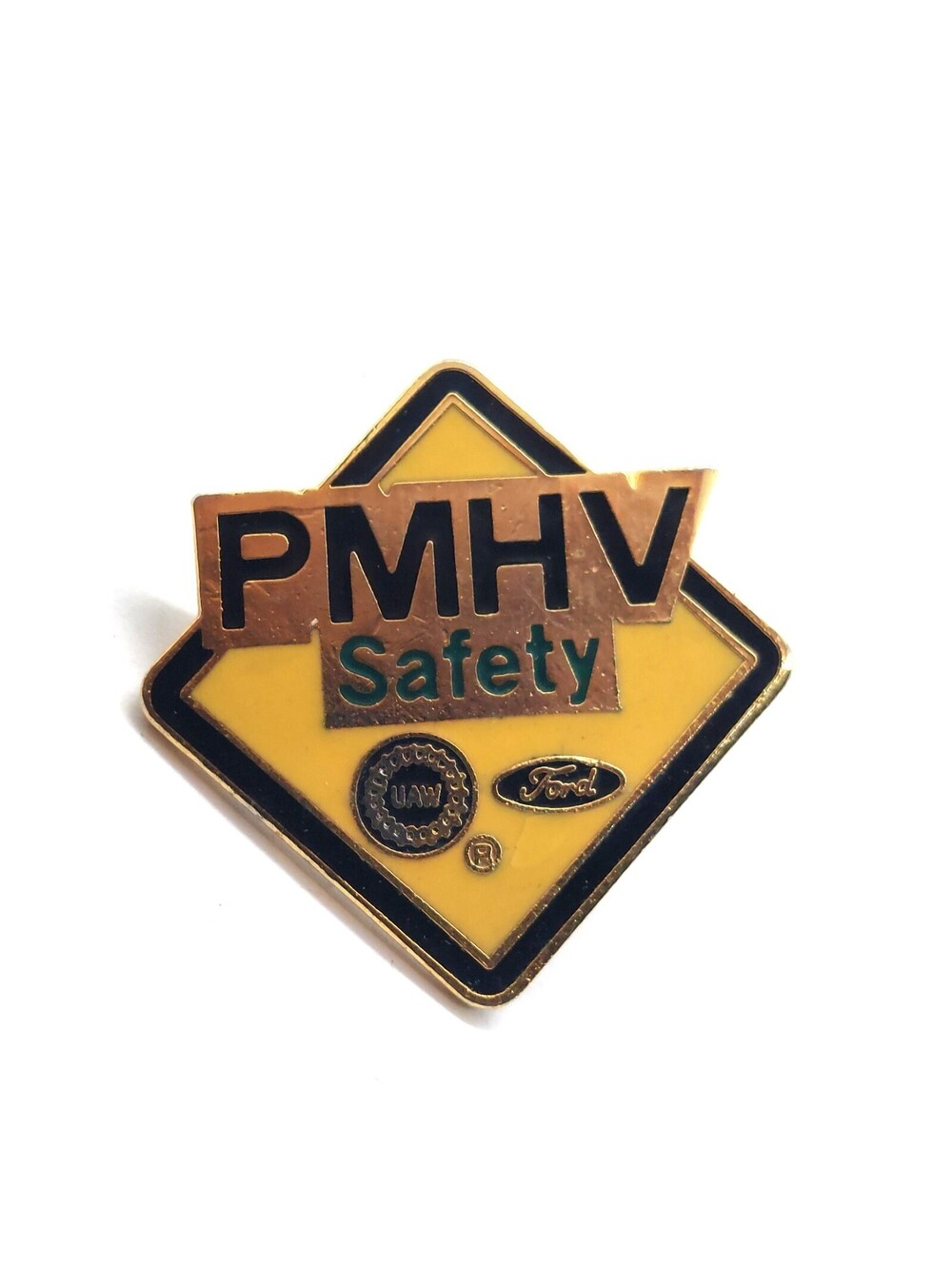 Ford UAW PMHV Safety Pin Auto Worker Employee Recognition Industrial Award VTG